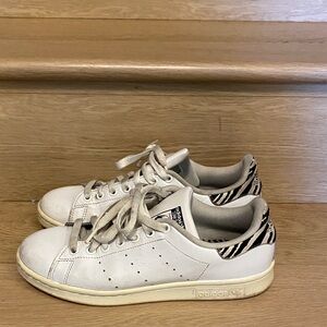 Adidas Stan smith Sneakers with Zebra Accent